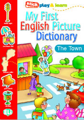 PICT. DICTIONARY [A1]:  MY FIRST ENGLISH - In Town