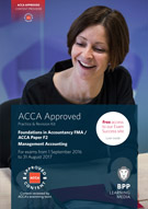 2017 ACCA F2 - Management Accounting (FIA FMA): Revision Kit (Sept 17 - Aug 18)