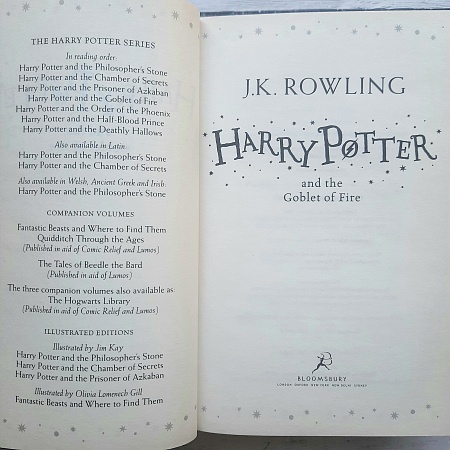 Harry Potter and the Goblet of Fire (PB), Rowling, J.K.