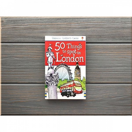 50 Things to spot in London - Cards
