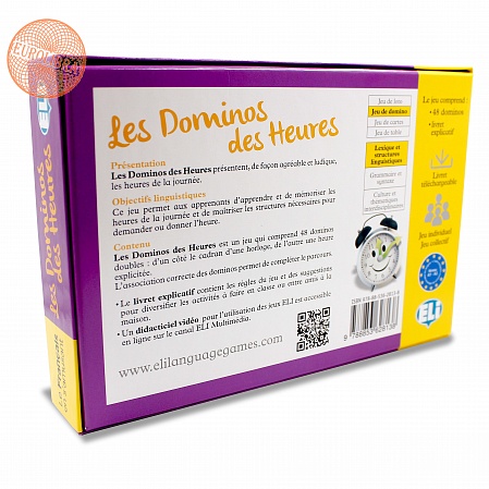 GAMES: [A1-A2]:  LES DOMINOS DES HEURES (New Ed)