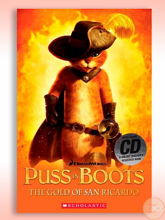 Rdr+CD: [Popcorn (Lv 3)]:  Puss-in-Boots: The Gold of San Ricardo