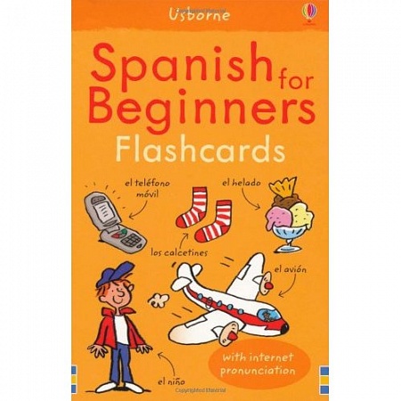 Spanish for Beginners Flashcards ( 100 cards),