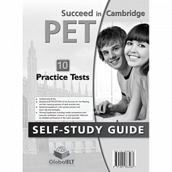 PET Practice Tests [Succeed]:  SB (10 tests)+CD+Key