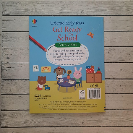 Get Ready for School Activity book