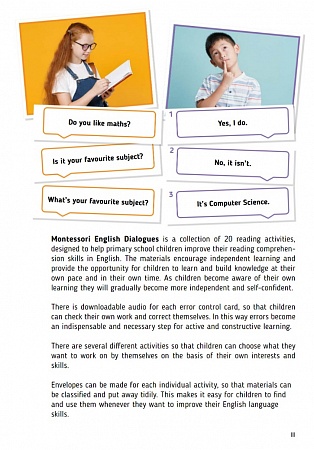 Montessori English:  Dialogues