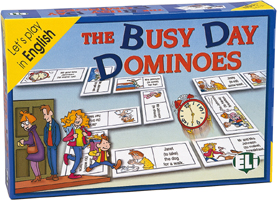 GAMES: [A2-B1]:  BUSY DAY DOMINOES