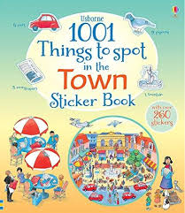 1001 Things to Spot in the Town Sticker Book  *OP