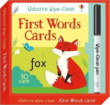 Wipe-clean First Words Cards