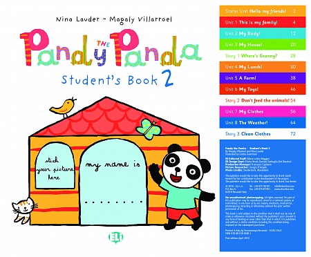 PANDY THE PANDA 2:  PB+CD (songs)