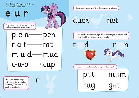 My Little Pony: First Phonics Activity Book