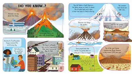 Look Inside: Volcanoes and Earthquakes