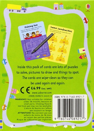 100 Things for Little Children to do on a Journey (Usborne Activity Cards)