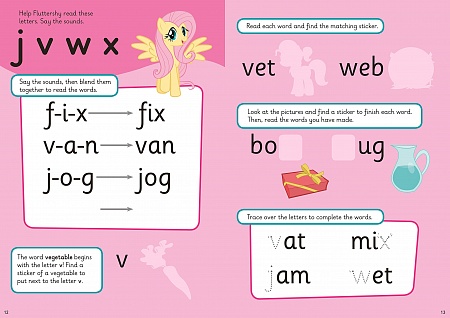 My Little Pony: First Phonics Activity Book