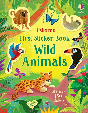 First Sticker Book: Wild Animals