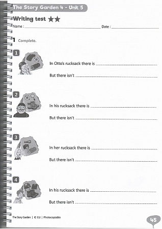 STORY GARDEN 4-5:  Photocopiable Worksheets