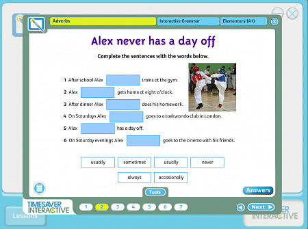 Timesaver Interactive:  Interactive Grammar