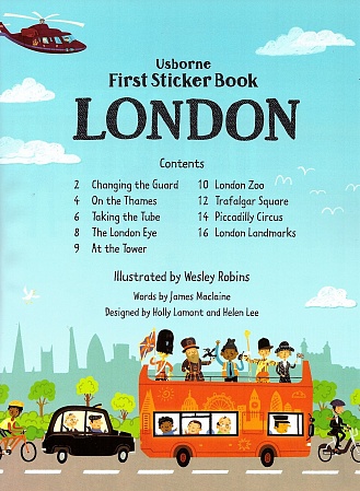 First Sticker Book: London