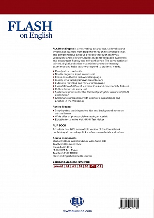 FLASH ON ENGLISH Advanced:  TB+Test Res+CD(x2)+CD-ROM
