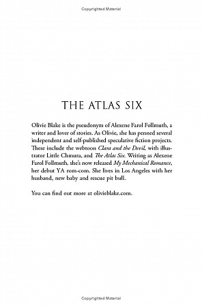Atlas Six, Blake, Olivie