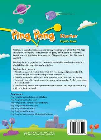 Ping Pong Starter:  PB+eBook