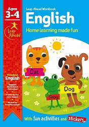 Leap Ahead Workbooks: English age 3-4