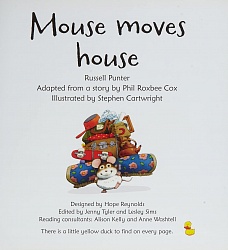 Phonics readers: Mouse Moves House