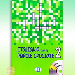L'ITALIANO CON LE PAROLE CROCIATE 2+DVDRom