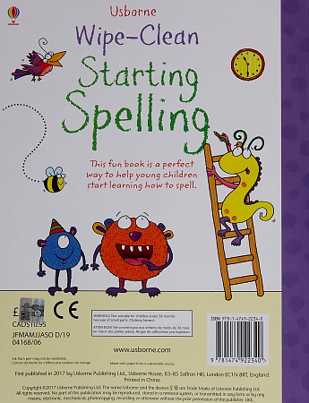 Wipe-Clean Starting Spelling