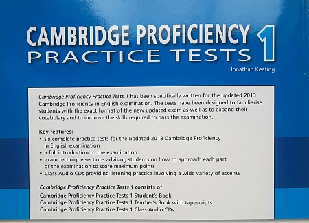 Practice Tests for Cambridge Proficiency 1:  SB