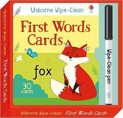 Wipe-clean First Words Cards