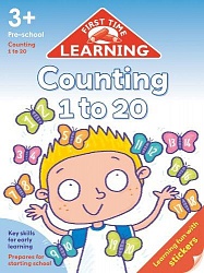 First Time Learning 3+: Counting 1 to 20