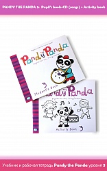 PANDY THE PANDA 3:  PB+CD (songs) + Activity book