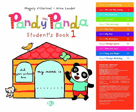 PANDY THE PANDA 1:  PB+CD (songs)