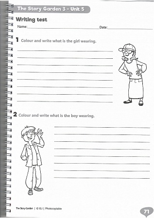 STORY GARDEN 1-3:  Photocopiable Worksheets