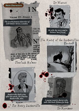 Rdr+CD: [Young Adult]:  HOUND OF THE BASKERVILLES