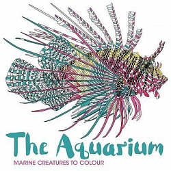Aquarium. Marine creatures to colour