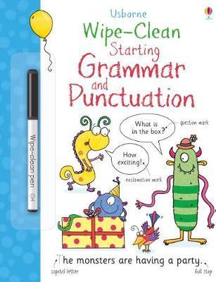 Wipe-Clean Starting Grammar and Punctuation
