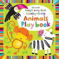 First Touchy-feely Animals Play Book