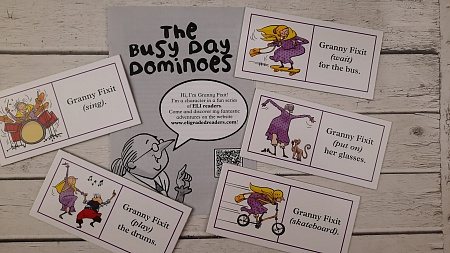 GAMES: [A2-B1]:  BUSY DAY DOMINOES (New Ed)